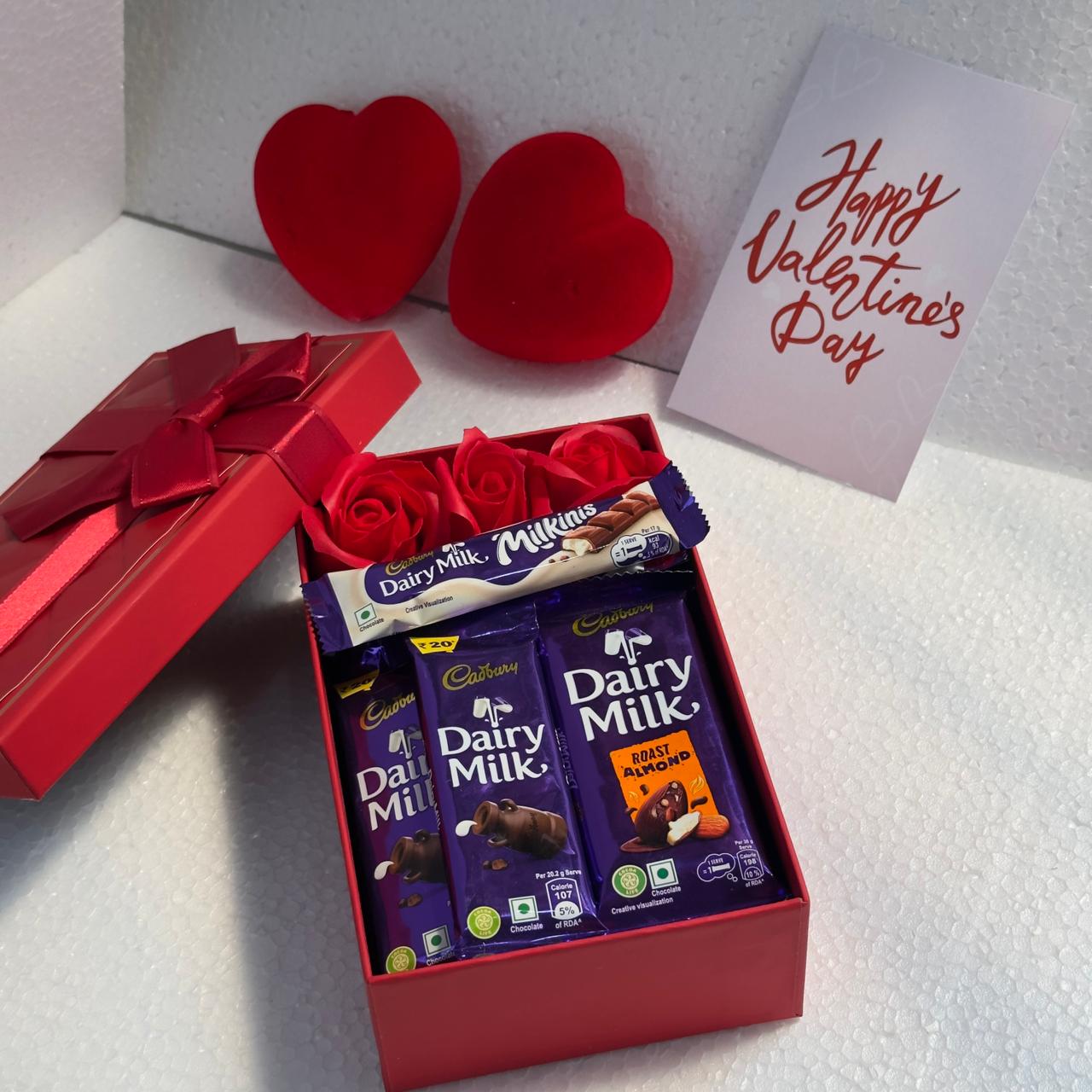 Assorted Chocolate Hamper for Valentine's Day 